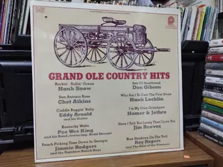 Grand Ole Country Hits Vinilo Vinyl Lp Acetato Imp