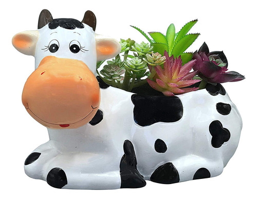 Maceta De Vaca Decorativa Para Jardín Y Fiestas Grande 23