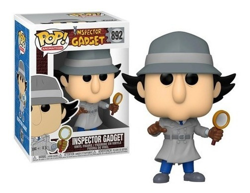 Funko Pop! Animação de boneco de ação do Inspector Gadget