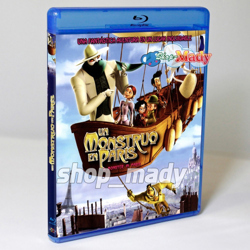 Un Monstruo En Paris Pelicula Blu-ray Nuevo | MercadoLibre