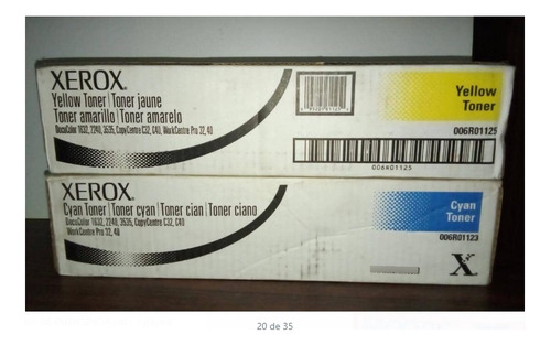 Toner Original Xerox 006r01125 Y 006r01123