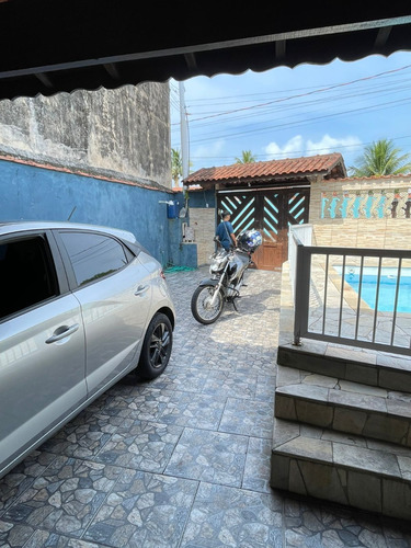 Linda Casa Com Linda Piscina 3 Dormitórios 2 Suítes Itanhaém