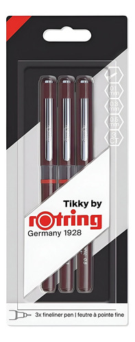Tiralíneas Desechables Rotring Tikky Graphic (0.1-0.3-0.5mm)