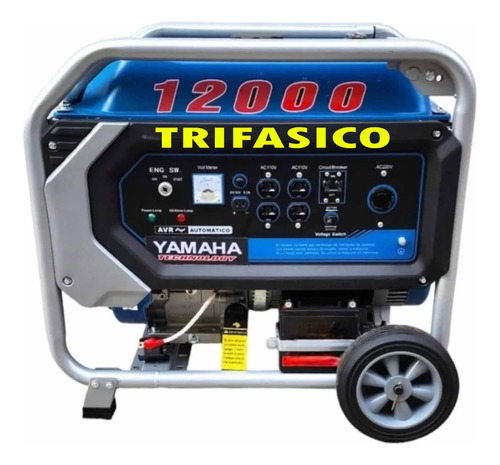 Planta De Luz 12000 Watts Generador Gasolina 10000 W Trifasi