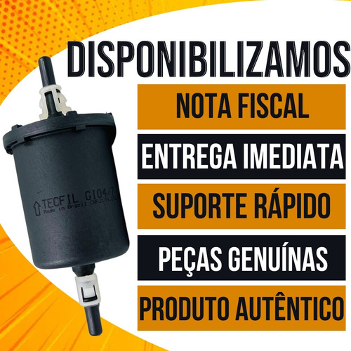 Filtro Combustível Tecfil Uno Palio Strada Celta Corsa Onix