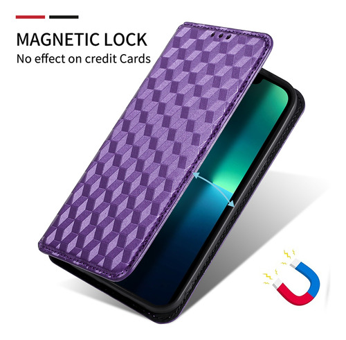 Funda Texturizada 3d Para Realme C67 -tpu, Soporte, Cierre Magnético, A Prueba De Golpes, Caja Fuerte Para Tarjetas De Crédito
