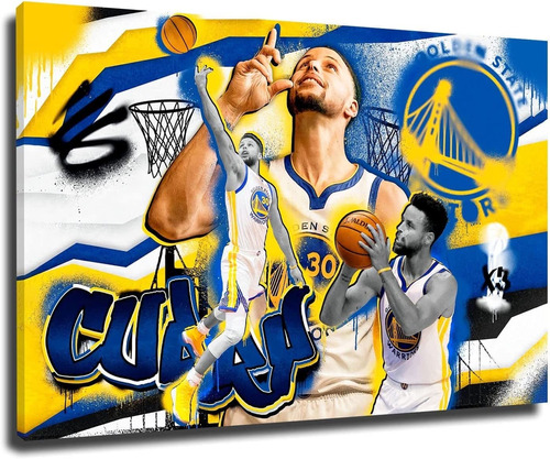 Stephen Curry Poster Golden State Warriors Posters 2021...