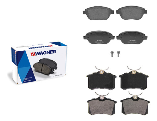 Kit Balatas Delantera Trasera Wgnn Peugeot 307 2.0 2004