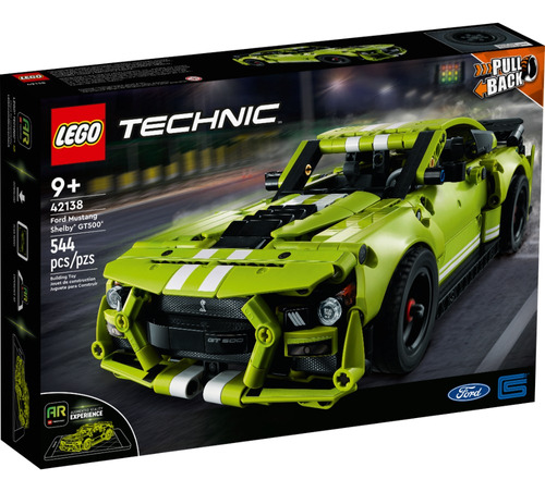 Lego® Technic Ford Mustang Shelby® Gt500® Cantidad de piezas 544