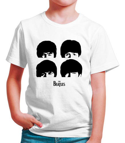 Polo Niño The Beatles Face (d0657 Boleto.store)