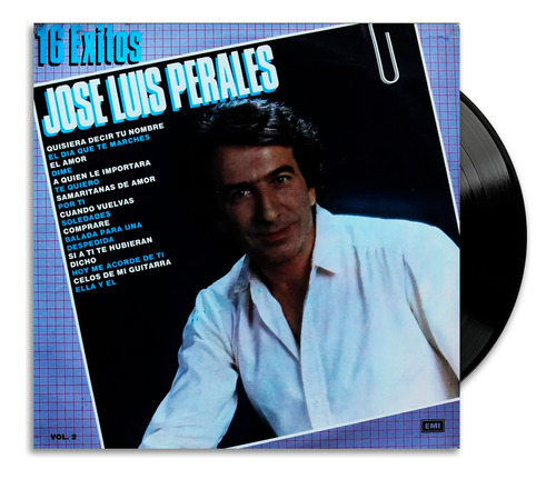 Jose Luis Perales - 16 Éxitos Vol. 2 - Lp