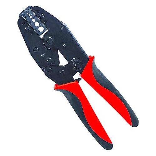 Ratchet Crimping Tool Crimper For Rf Coax Rg58 Rg59 Rg6...