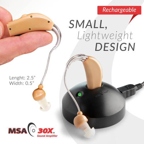 Amplificador De Sonido Msa 30x Behind The Ear Lightweight Nu