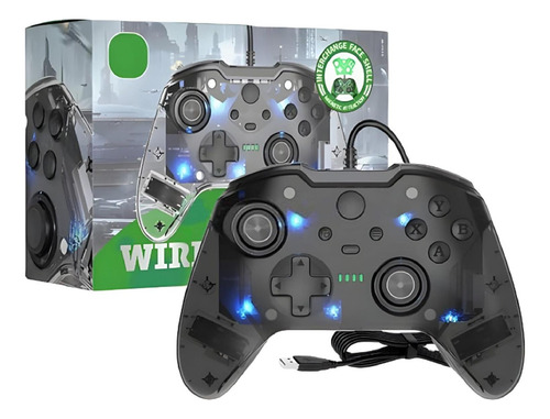 Controlador Por Cable Magic Block Xo300 Para Xbox Y Pc
