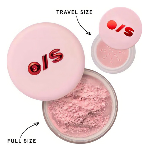 Base de maquillaje en polvo One Size tono ultra pink