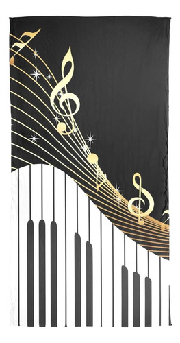 Auuxva Bufanda De Moda Teclado De Piano Nota Musical Bufanda