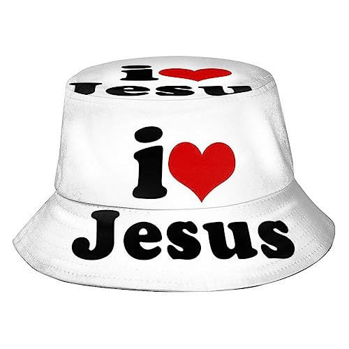 Christian Jesús Cross Bucket Hat,casual Fisherman Cap Golf B