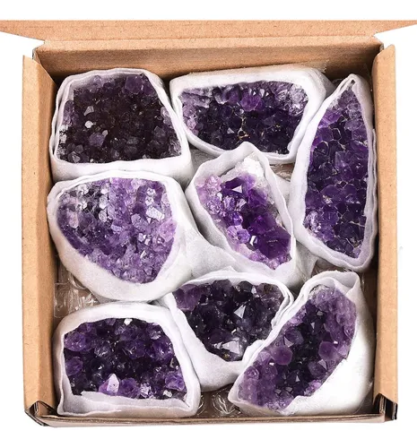 Jic Gem 1.1 Libras De Racimos De Amatista, Geoda De Amatista