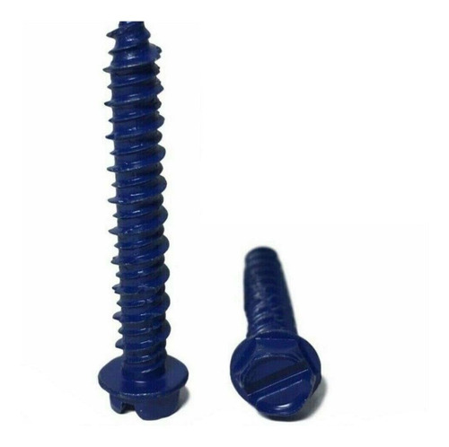 Qty 250 1 4 Concrete Masonry Screw Anchors Ttapcon Hex