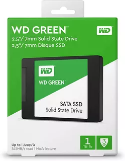 Disco Solido Western Digital Green Ssd 1tb Sata 2.5 6gbps