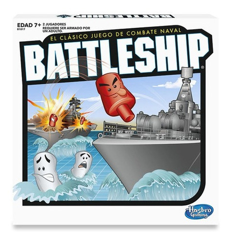 Imagen 1 de 3 de Juego de mesa Battleship Hasbro B1817