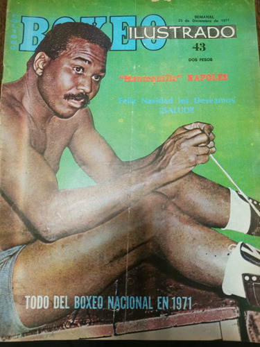 Revista Boxeo Ilustrado # 43 Mantequilla Nápoles 