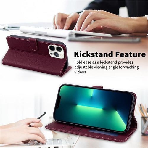 Para Funda De Piel Tipo Cartera Para Huawei Y7 Dub-lx1