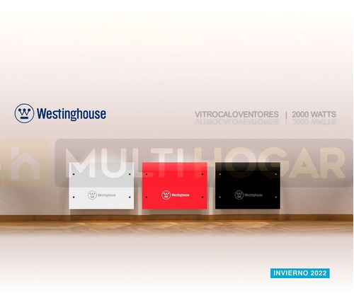 Imagen 7 de 8 de Vitroconvector 2000w Westinghouse Calefactor Piso Pared Ms