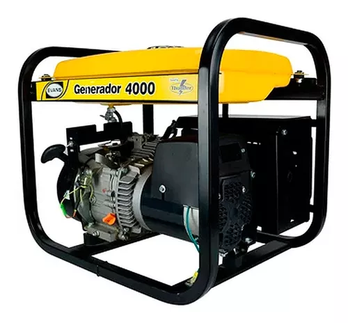 Ecomaqmx - Generador a Gasolina Evans 4000 Watts Portatil 110V Motor 7.5 Hp