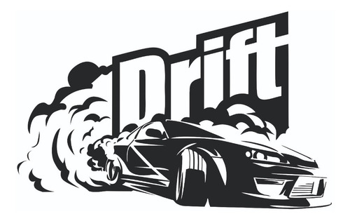 Vinilos Decorativos Drift - Tuning - Auto. Dormitorio 