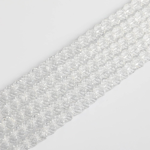 Perlas De Cristal Rondelle Blancas De 6mm Fabricación ...