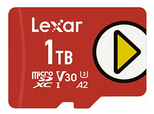 Lexar Play Tarjeta Microsdxc Uhs-i De 1 Tb, Hasta 150 Mb/s