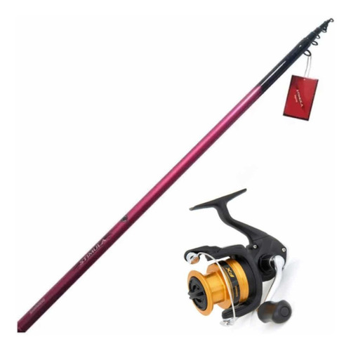 Combo Caña Shimano Stimula 4,50m + Reel Fx 2500 Pejerrey