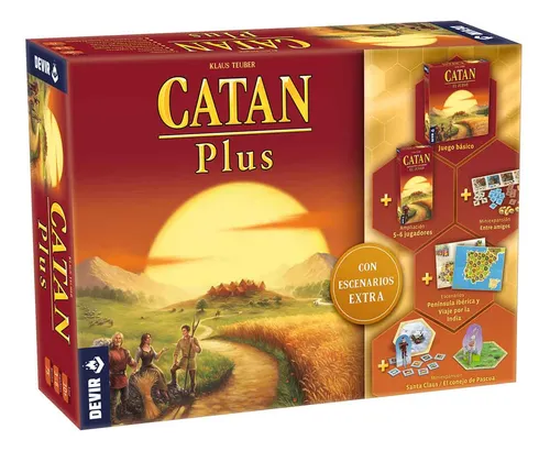 Catan Plus Edicion 2023 Juego De Mesa Estrategia De Devir