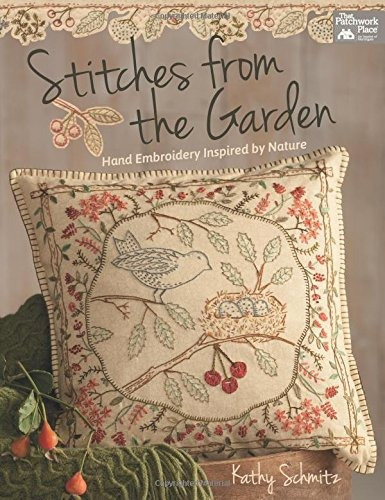 Book : Stitches From The Garden: Hand Embroidery Inspired...