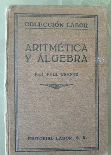 Aritmética Y Álgebra Paul Crantz
