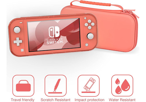 Caso Compatible Con Heystop Para Nintendo Switch Lite