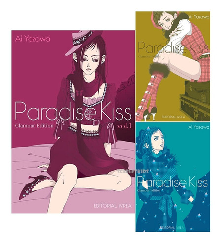 Imagen 1 de 6 de Manga Paradise Kiss 3 Tomos Elige Tu Tomo Ai Yazawa Ivrea Sk