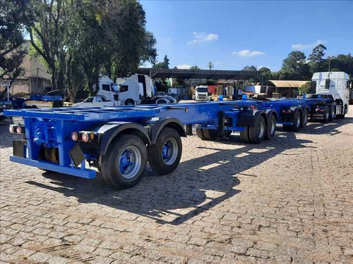 Carreta Rodotrem Porta Container 20 Pés Facchini