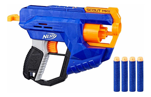 Nerf Lanzador Scout Mkii N-strike Elite Pistola Con Dardos