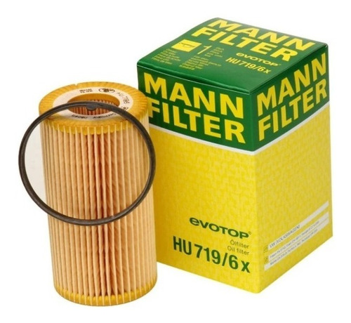 Filtro Aceite Vw Bora Jetta Beetle Passat 2.5 Mann Hu719/6x