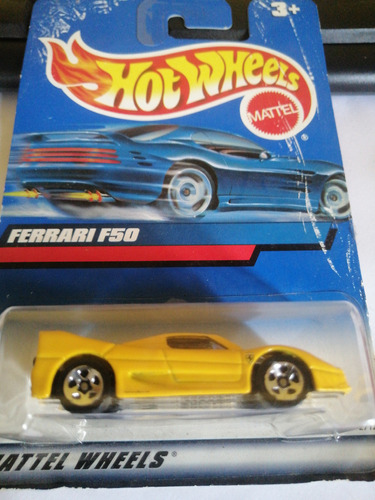 Hot Wheels Ferrari F50 Amarillo 1998 Mattel Car Toy