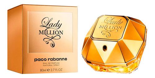 Perfume Lady Million 80ml Dama ¡¡¡ Original ¡¡