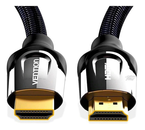 Cabo Hdmi Vention Monster 5m Blindado Ultra Hd 4k Hdr 3d