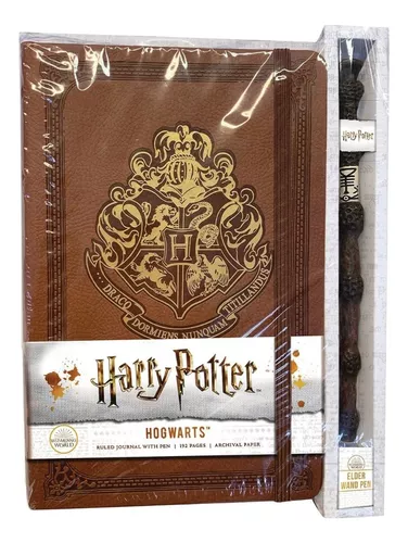 Harry Potter Pluma Y Diario Oficial Wizarding World Howarts