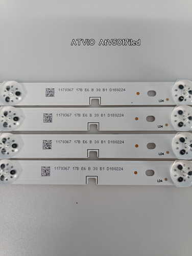 Atvio, Atv5017iled, Tiras De Led, Originales (Usado)