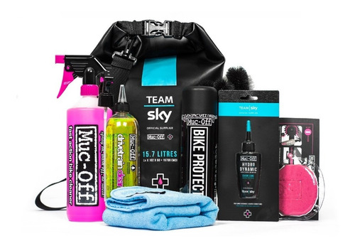 Kit De Limpieza Muc-off Team Sky Dry Bag Pro Care Kit 15.6l 