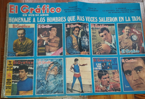 El Gráfico En Sus 50 Años Homenaje... N°2592 Año 1969