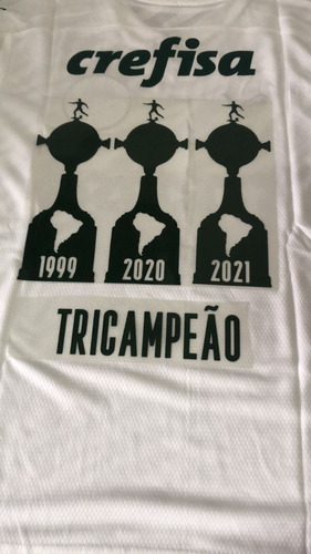 Transfer  Patch Taça Bi Campeão Libertadores 2020 1999