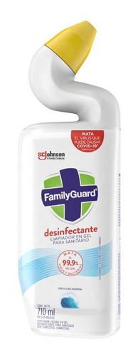 Limpiador En Gel De Baños 4 Pzs Familyguard Msi